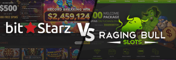 Casino Bitstarz vs Casino Raging Bull