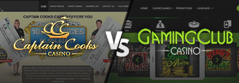 Casino Captain Cooks vs Casino Gaming Club</