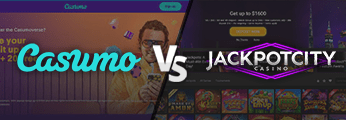 Casumo Casino vs JackpotCity Casino