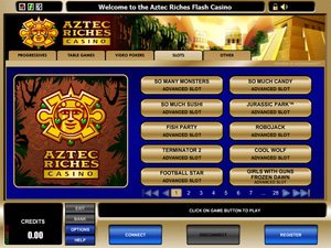 Aztec Riches Casino games