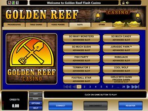 Golden Reef Casino games