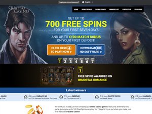 Quatro Casino website