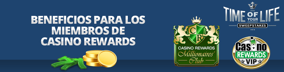 características para los miembros de casino rewards