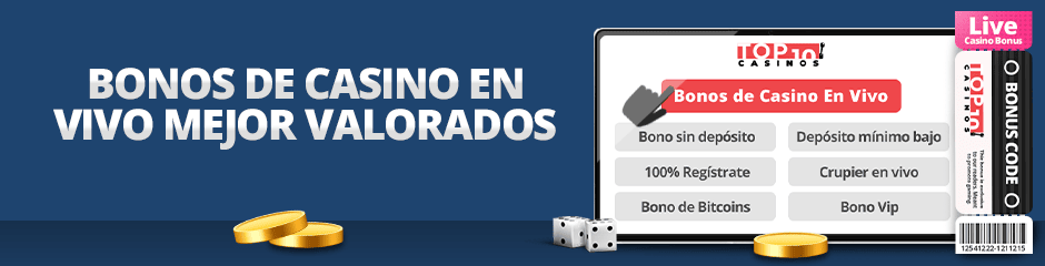 bonos de casino en vivo