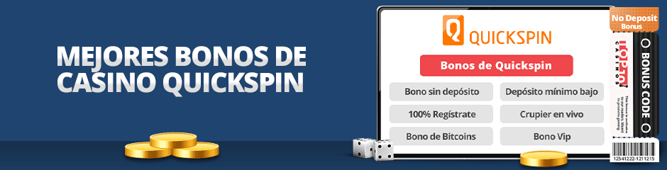 mejores quickspin bonos casino