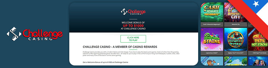 challenge casino bonus