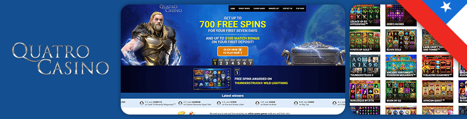 quatro casino bonus