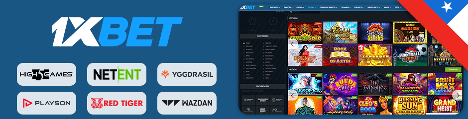 1xbet casino juegos y software