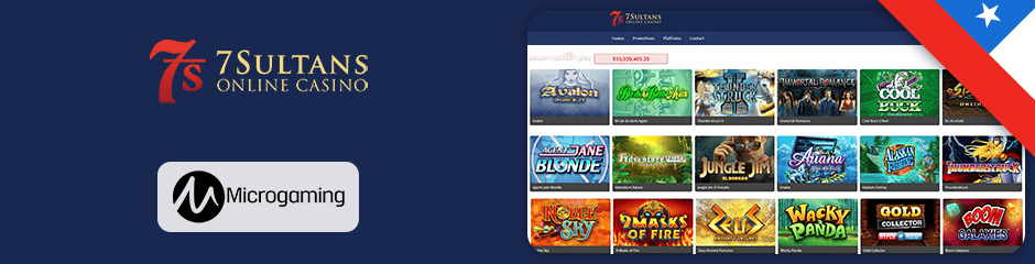 7 sultans casino juegos y software