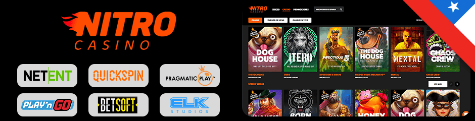 nitro casino juegos y software