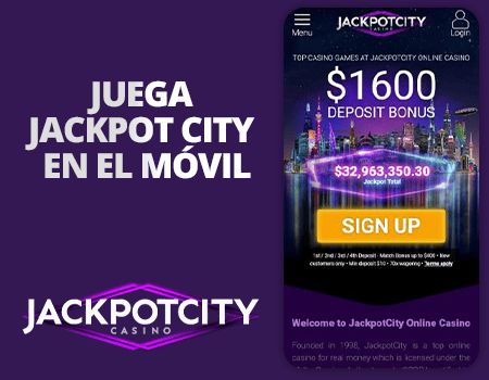 jackpot city en el movil