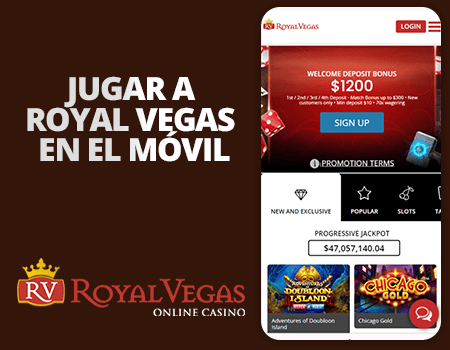 royal vegas en el movil