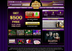 Mummys Gold Casino website