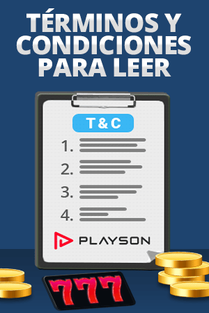 terminos y condiciones playson