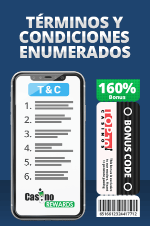 términos y condiciones enumerados